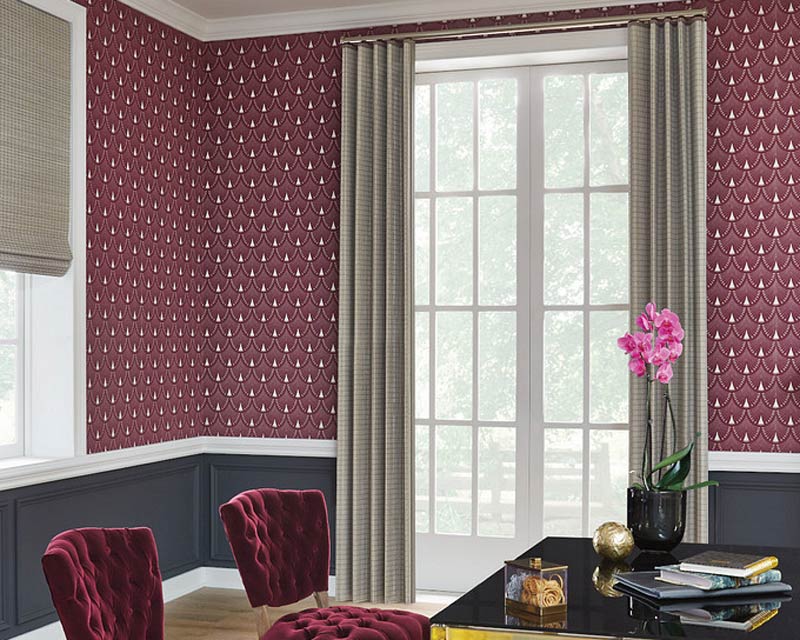 Horizons Window Fashions Averté Natural Fold